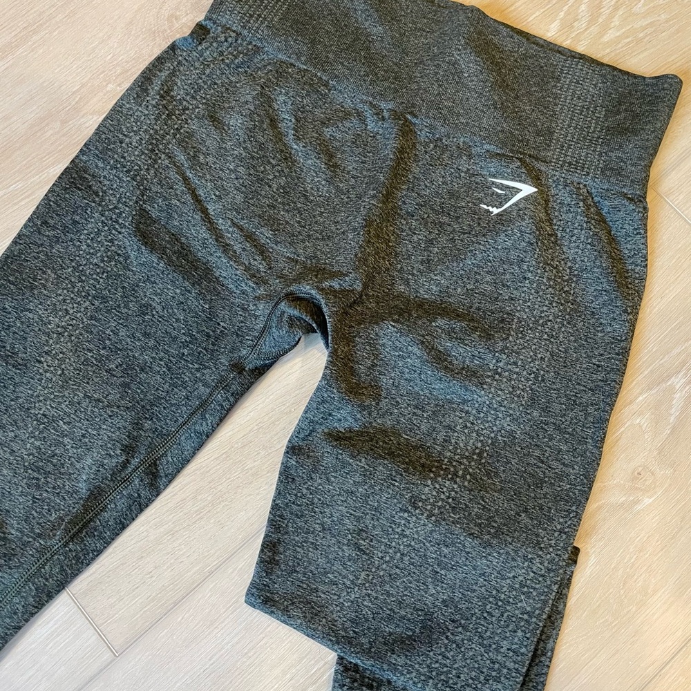 Gymshark Vital Seamless - Olive Green Leggings